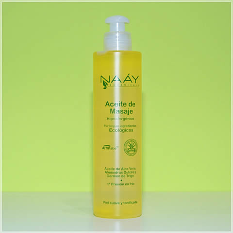 Aceite de masaje Naáy