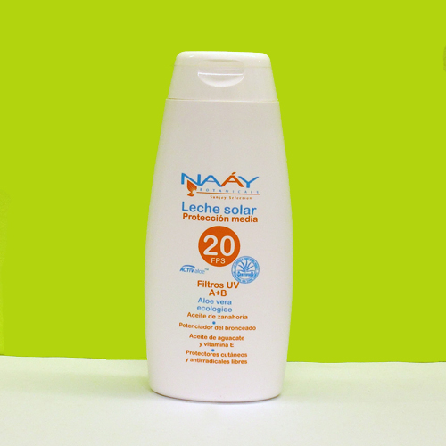 Crema solar protección media 20 FPS