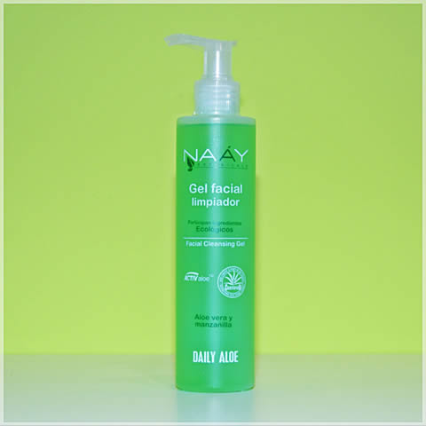 Gel limpiador facial