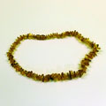 Collar de ámbar liso