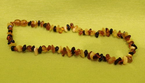 Collar de ámbar mezcla