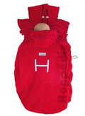 Cobertor de polar Hoppediz rojo
