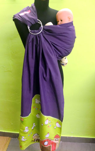 Bandolera Morada Granja
