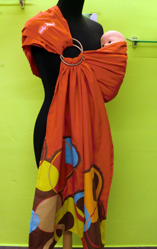 Bandolera Roja Círculos