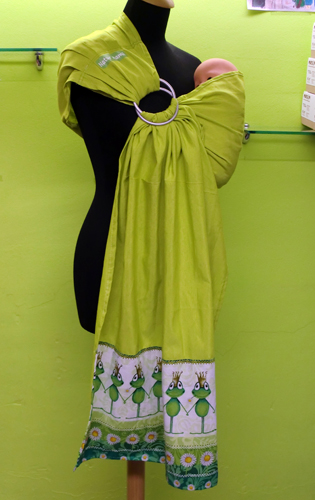 Bandolera Verde Ranitas