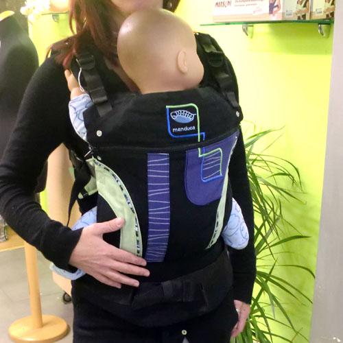 Mochila Manduca EDICIÓN ESPECIAL Blue Memory