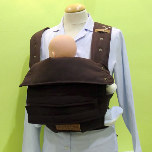 Mochila Marsupi Plus Choco. Talla L